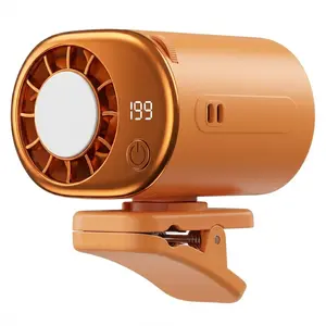 Portable Fan, 2000mAh USBRechargeable Waist Fan with Clip, 199 Speeds StrongAirflow Small Fan Waist,Cold Compress Function Personal Cooling Fan forOutdoor Travel Camping, Labor Day gift& Summer Soccer 2026