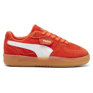 PUMA Womens Palermo Moda Vintage Lace Up Sneakers Shoes Casual - Red