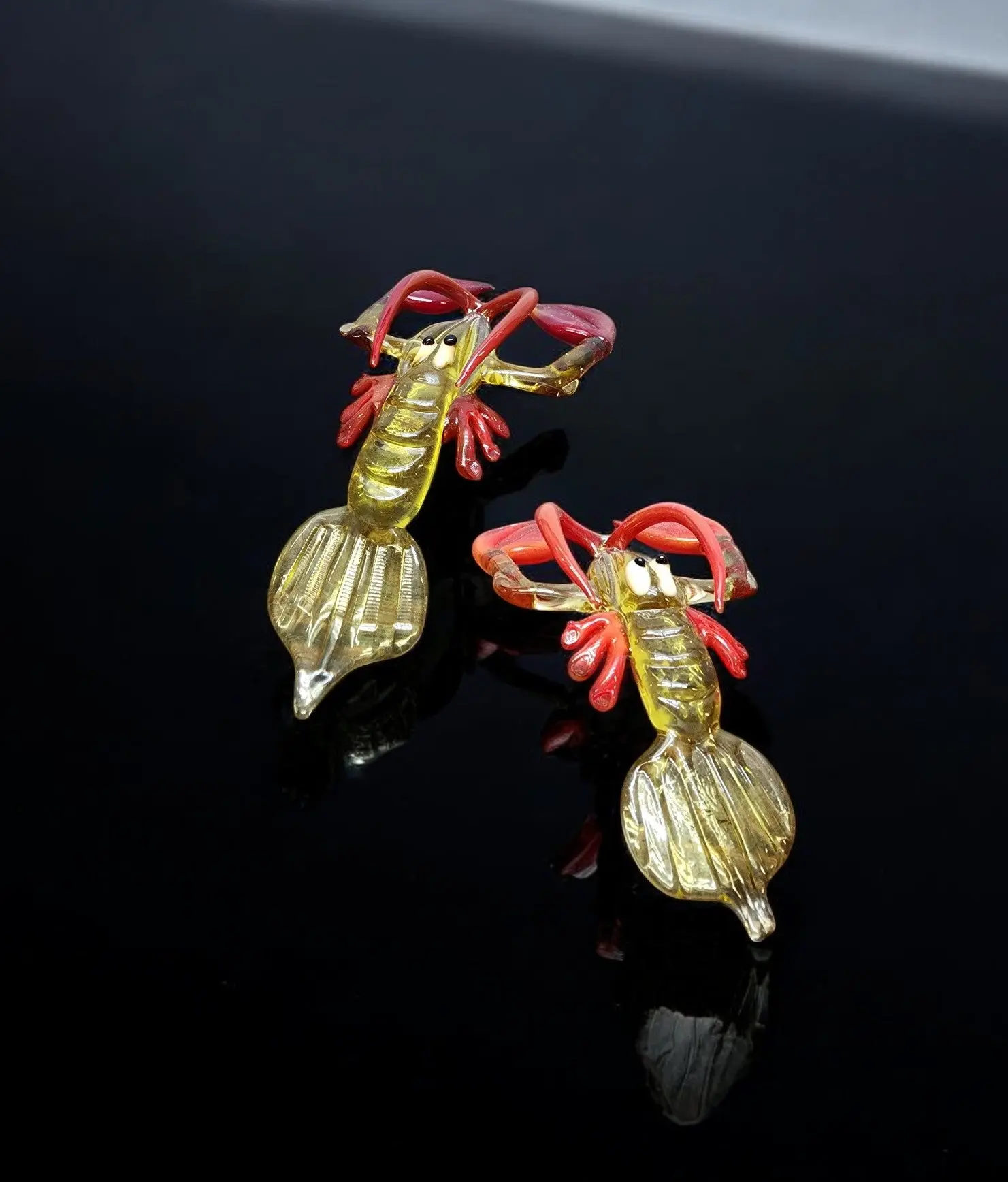 Glass Lobster Figurine, Collectible Glass Lobster, Murano Quality Gift At A Fraction Of The Price, Handcrafted In Ukraine
