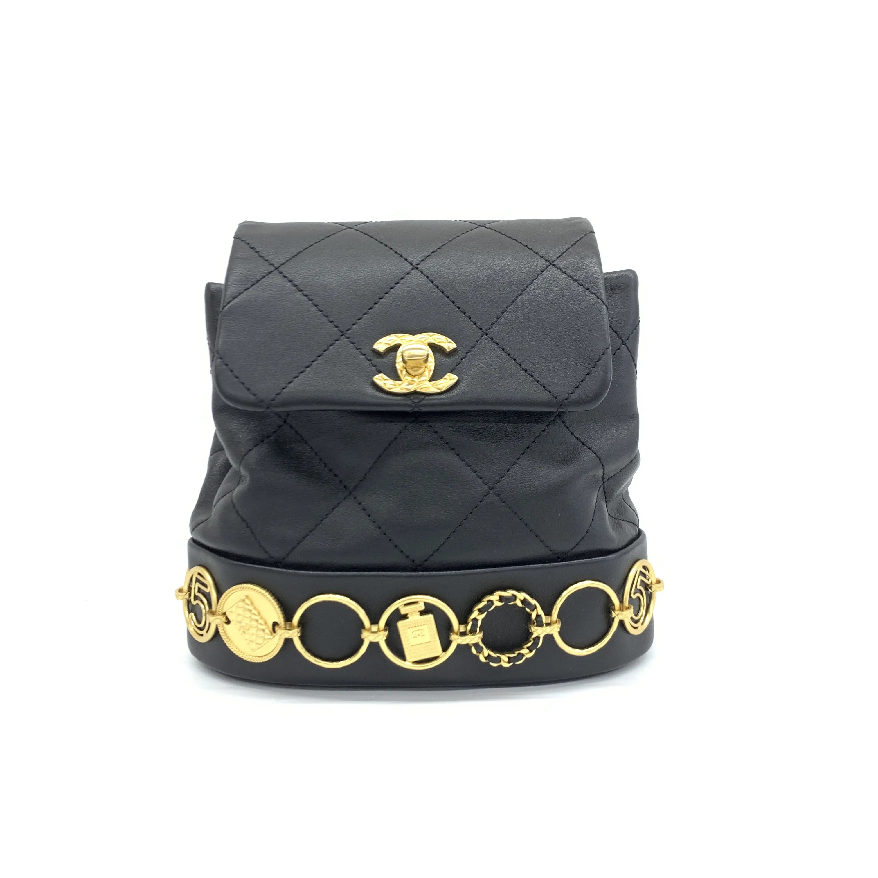 Pre-owned CHANEL Calfskin Tote Bags Backpack