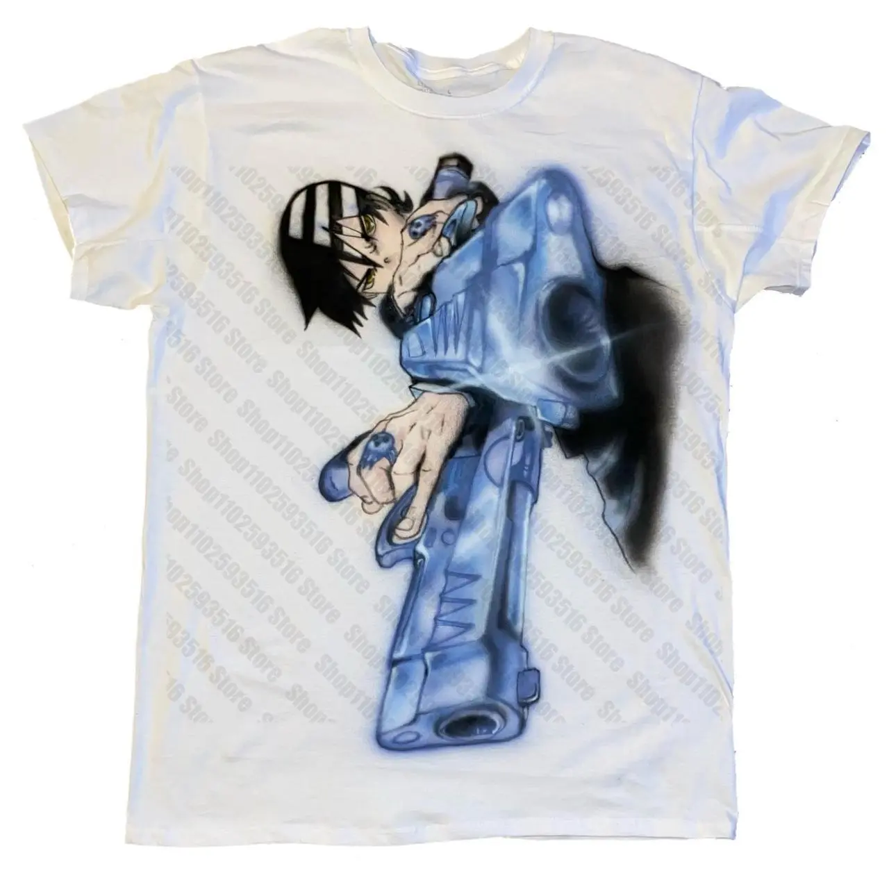 Gothic Woman T-shirts Grunge Clothes Y2k Kitty Kawaii Clothing Female 90s Vintage Clothes for Women Baby Tees Y2k Tops T-shirt