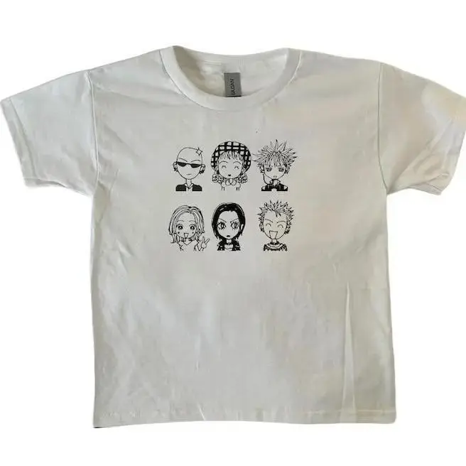 Nana Chibis Anime Tee, Y2k Clothing, Pinterest ,Vintage, Streetwear, Trendy, Black Stones, Hachi Graphic Tee - Vintage Graphic Tee – Unisex S-3XL – Menswear & Womenswear – Streetwear Tops – Casual Cotton Crewneck Shortsleeve T-shirt - Trending TikTok