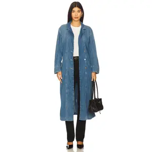 Free People x We The Free Monique Indigo Duster In Sunlight Blue
