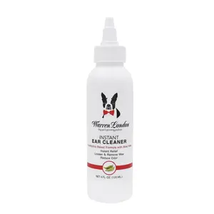 Instant Ear Cleaner For Dogs 4 oz or 12 oz - Removes Wax and Odor