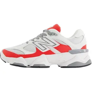 New Balance 9060 Reflection Red White Grey Youth / Women's Perfect Trendy Aesthetic Fashion Footwear Walking Gym Running Shoe for Everyday Use Girl Sneaker