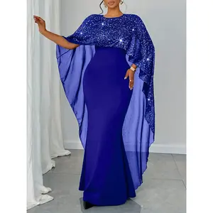 Elegant Long Solid Dress for Women, High-Quality Formal Ladies' Gown, Perfect for Special Occasions & Daily Wear, Stylish and Comfortable Design