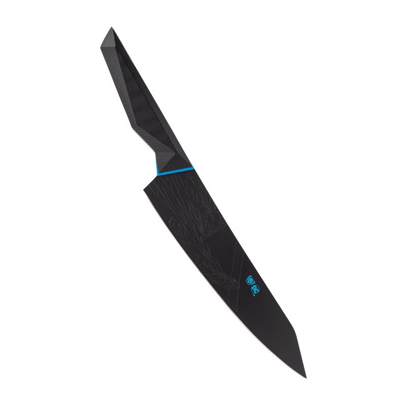 2 Piece Set | 8" Chef's Knife & 3.75" Paring Knife | Shadow Black Series | BATMAN™ Edition | Dalstrong ©