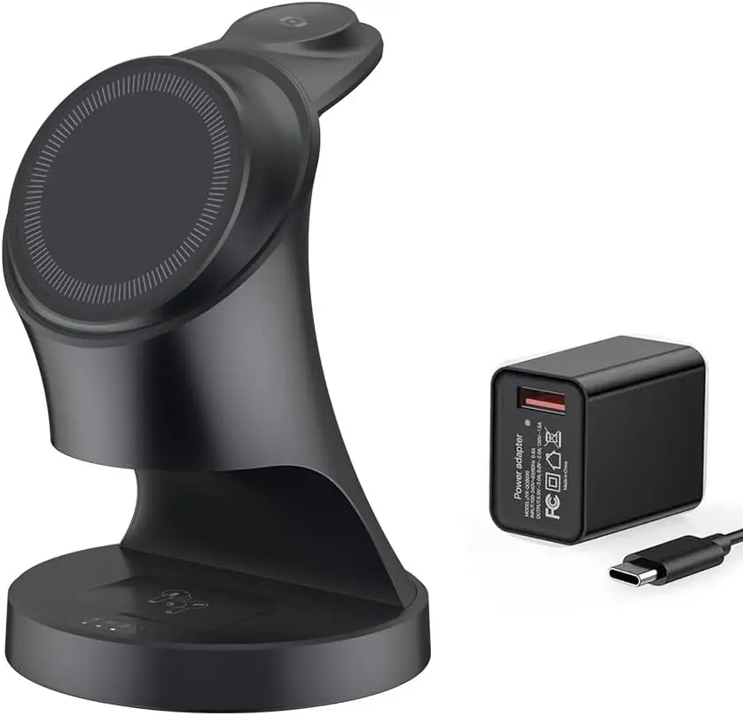 Charger,3 in 1   Charger Stand, Fast   Dock for iPhone17/16/15/14/13/12 Series,  Watch Series, AirPods Pro.