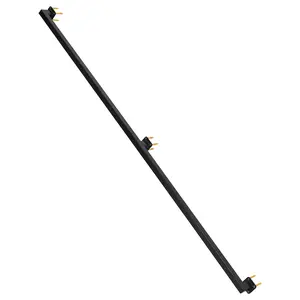 6/8/10/12FT Stair Railing Indoor/Outdoor – 500lbs Load Capacity Wall-Mounted Metal Handrail, Modern Industrial Hand Rails for Stairs, Loft, Porch, Deck