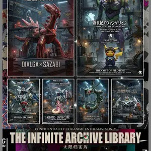 Pokémon Archive (Anime) Fan Art Custom 8X6 Mini Poster for Anime Enthusiasts Verified Collection Haunter Cloyster Designs