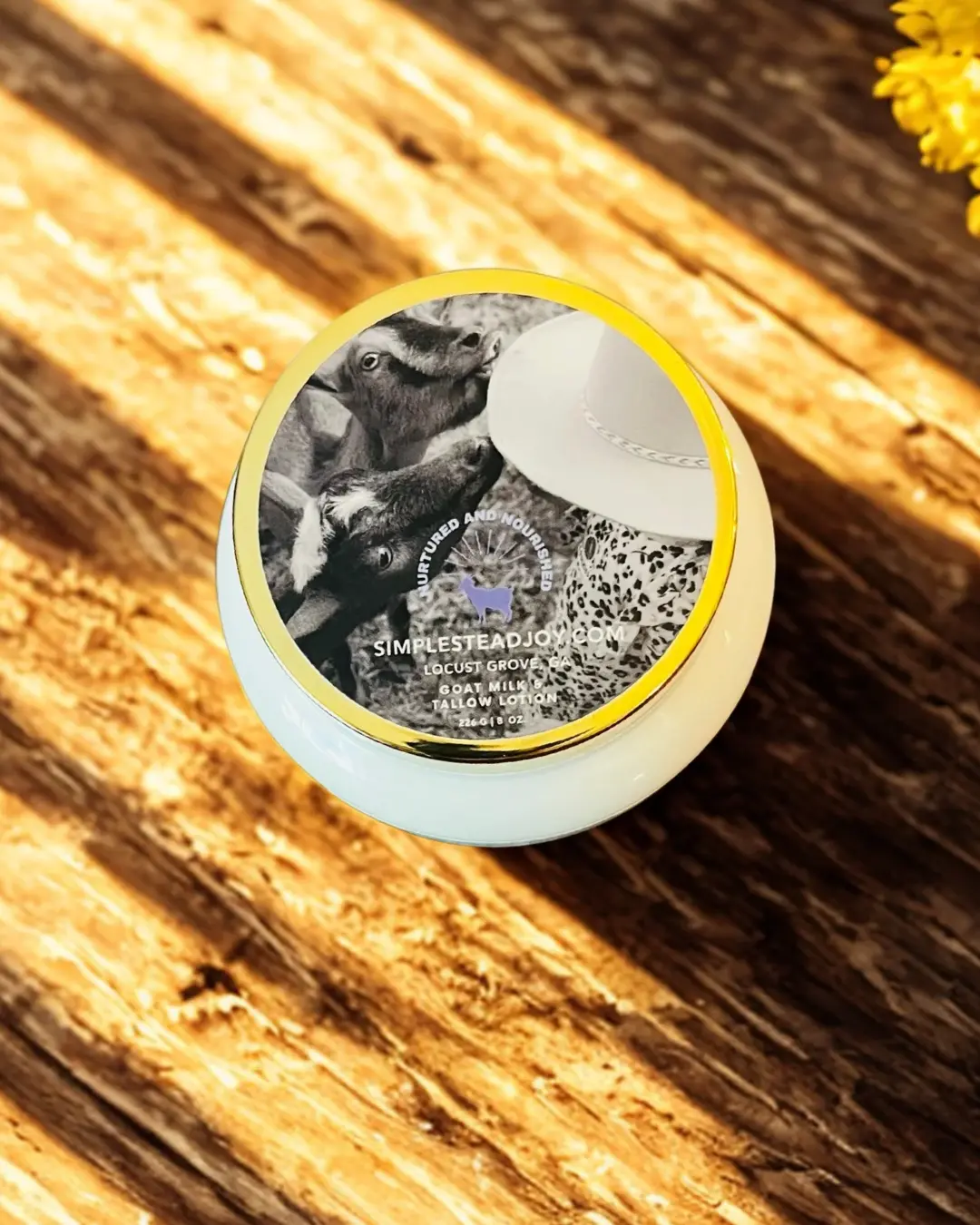 Wild Daisy Goat Milk and Tallow Lotion