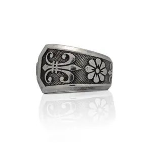 Mardi Gras Spoon Ring