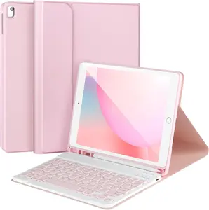 Keyboard Case for iPad 9/8/7th Gen 10.2,Case with Keyboard ipad 10.2 inch,Keyboard for iPad 9th Gen,Detachable  Keyboard for iPad 10.2 ,iPad keyboard Case 9th Gen with Pencil Holder ()