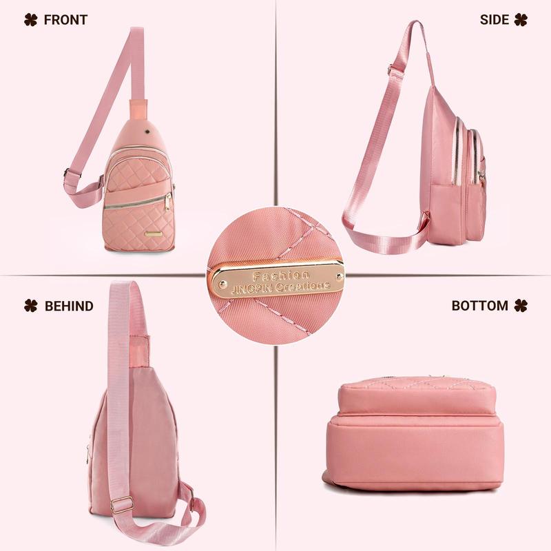 【Gift for Christmas】2025 Solid Color Quilted Fanny Pack - Casual Zipper Chest Belt Bum Bag, Adjustable Sling Bag for Daily Use, Lightweight & Waterproof 【Gift for Christmas】2025 Solid Color Quilted Fanny Pack - Casual Zipper Chest Belt Bum Bag, Adjustable Sling Bag for Daily Use, Lightweight & Waterproof