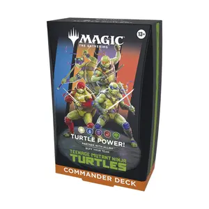 Teenage Mutant Ninja Turtles: Turtle Power! Pre constructed Commander Deck - Magic The Gathering