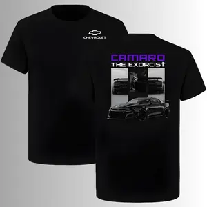 Camaro The Exorcist ZL1 Racing T-Shirt, 2 Sides, Chevrolet Hennessey Performance Graphic Tee