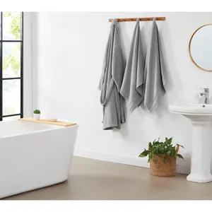 Christian Siriano NY Solid Bath Towel Set and Robe in Gift Box