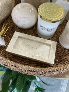 Marble Soap Dish Cream Color