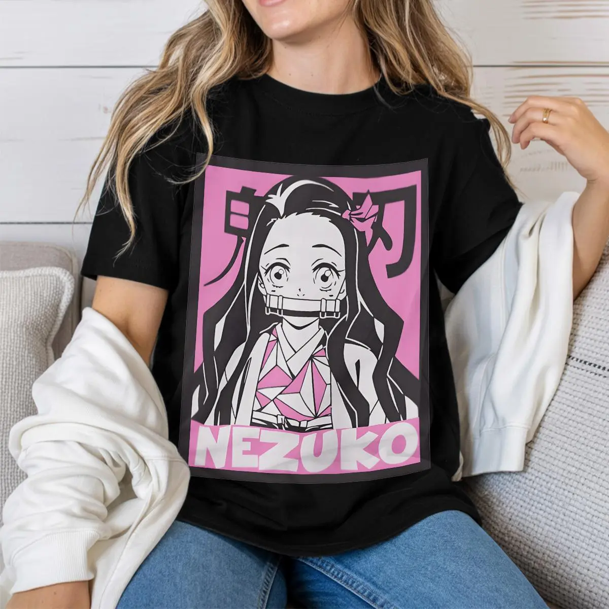 Nezuko tshirt( demon slayer), Demon slayer rshirt,bella canva tshirt 25723