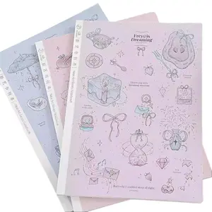 Rumilife Freya's Dream Adhesive-Bound Notebook B5 Dreamy Art Series Notebooks – Capture Your Thoughts in Style with Magical Illustrations!