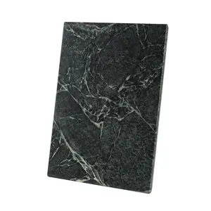 Indian Natural Marble Cutting Board for Kitchen, Hand Crafted Marble Slab for Cheese, Charcuterie, Pastry Board - Wedding Gift, House Warming Gift(Indian Green)