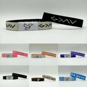 Daily Bible Verse Bracelet .Inspirational Christlan Gift, NFC Notifications,  Bible Verse Fashion Bracelet， protection bracelet