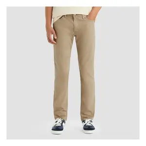 Levi's Men's 511 Slim Fit Jeans - Khaki 33x30: Heavyweight Denim, Mid Rise, Stretch Fabric