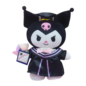 Sanrio Hello Kitty Kuromi Graduation Doll - Iconic Characters for Graduation Celebrations & Collectors, High-Quality Materials, Perfect Gift