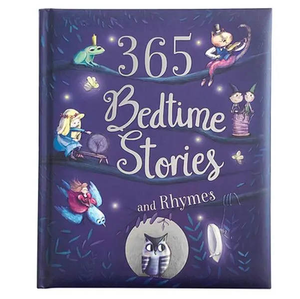 USED Book - 365 Bedtime Stories and Rhymes by Cottage Door Press (Hardcover) - english