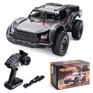 1/16 Scale 4WD RTR RC Monster Truck, 25MPH High-Speed Off-Road Remote Control Car, 2.4GHz Radio System, 2S Li-ion Battery (1 Included)