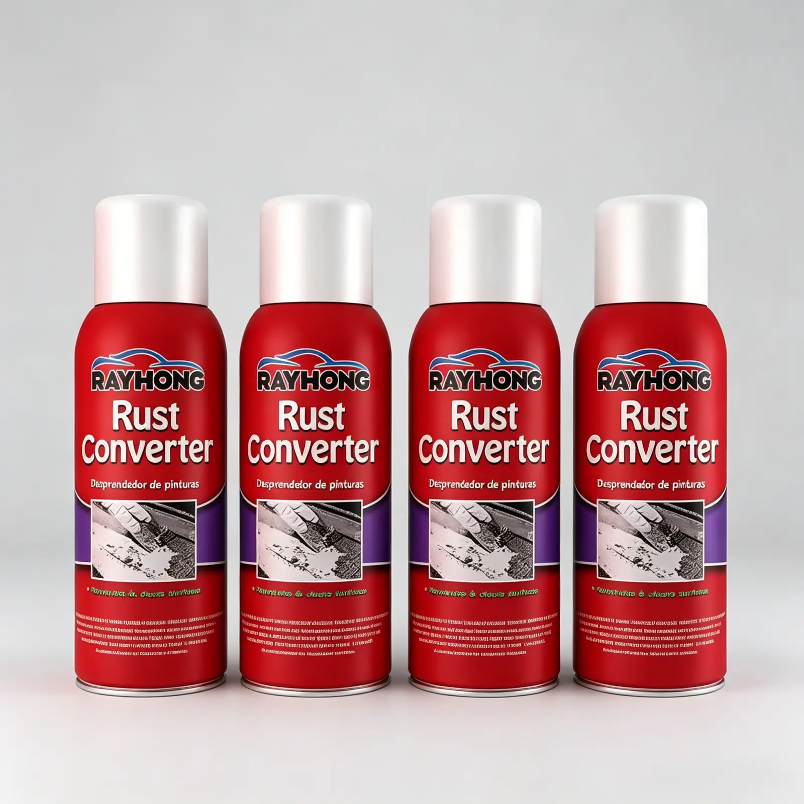 Rayhong Rust Converter - Turn Rust to Primer, Ultimate Protection for Car Chassis & Metal Surfaces