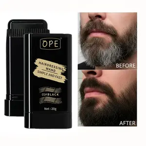 Three-color hair dye sticks, Hair Coloring Wax, a magic tool for covering gray and white hair, Grey Hair Coverage, no fading, waterproof and long-lasting, can dye beards, suitable for both men and women, for root touch-ups and coloring