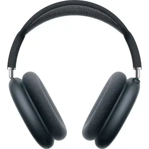 Apple AirPods Max Wireless Headphones Midnight Black Over-Ear Design with Adaptive Noise Cancellation for Immersive Audio Experience Headset Electronic