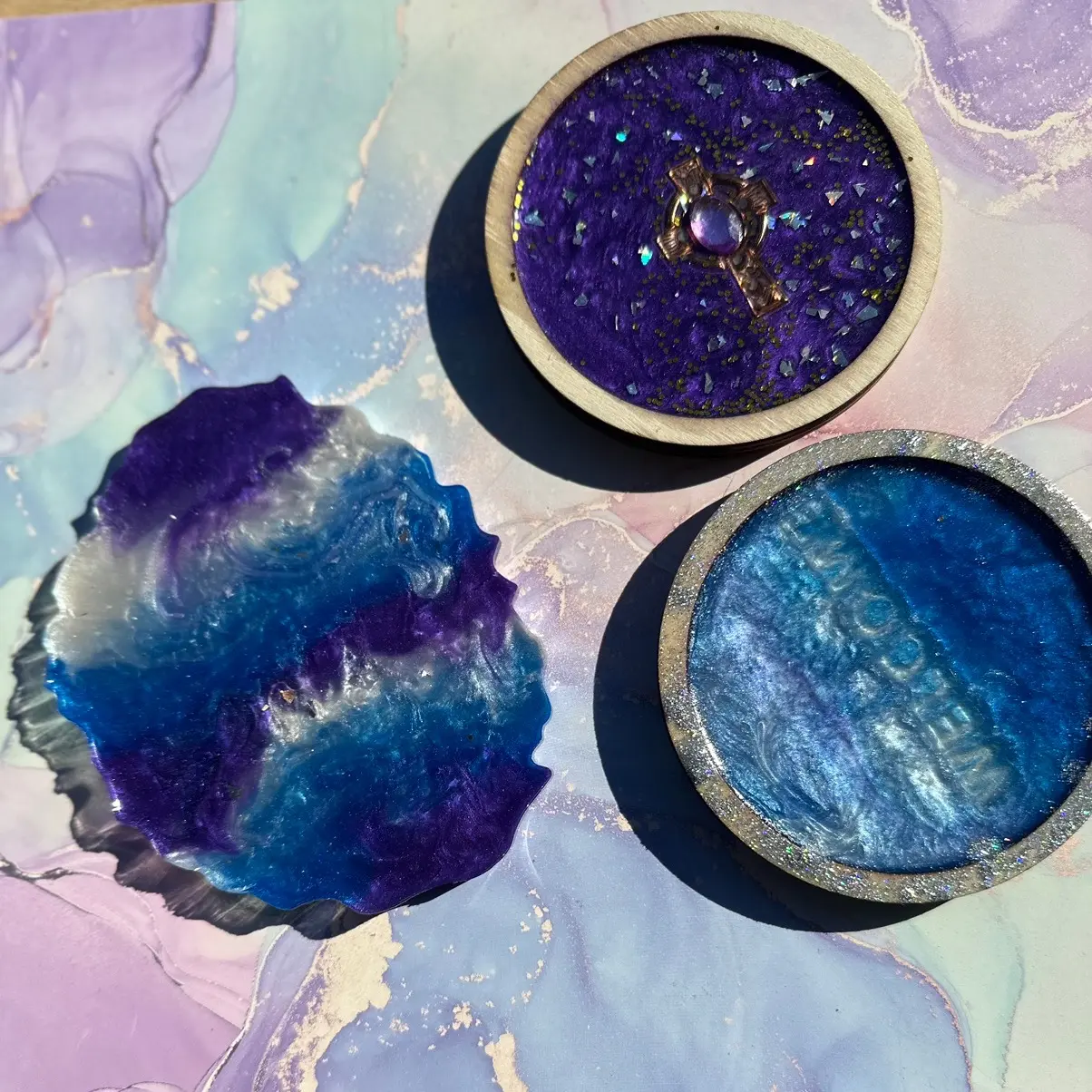 Epoxy Cup Coaster