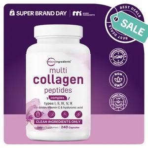 Micro Ingredients Multi Collagen Complex, 240 Capsules