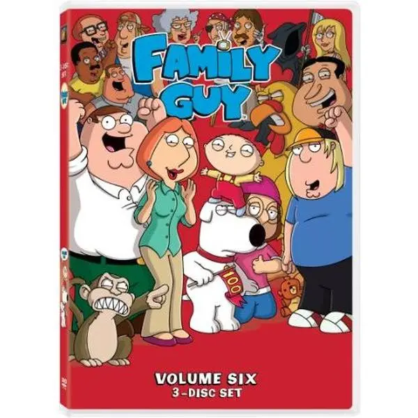 USED Book - Family Guy Tv - Volume 6 (DVD) - english