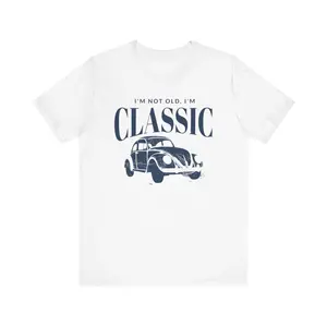 Classic Father's Day Shirt for Dad Gift for Grandpa, Vintage Car Tshirt, Funny Dad Shirt, Gift for 70th Birthday, Classic Car Lover T-Shirt