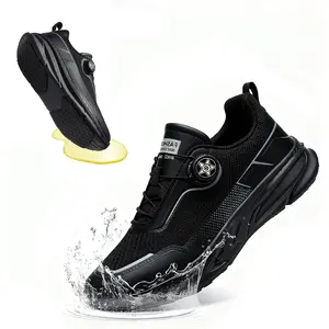 Waterproof shoes are oil resistant,non slip work shoes， with a rotating buckle design that makes it easy to put on and take off. They are lightweight, comfortable, safe, and suitable for both male and female chefs, nurses, and servers.