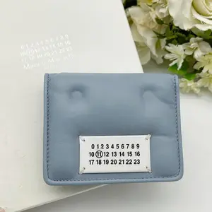 Pre-owned Maison Margiela As Shown Shoulder Bags Glam Slam Trifold Wallet Quilted Leather mm1414jj