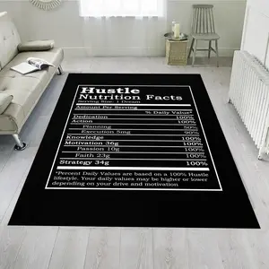 Hypebeast rug, fun area rug, modern rug, trendy rug, popular rug, decorative rug, teen room rug, gift for her, gift for him, home décor