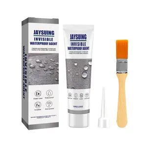 Jaysuing Invisible Waterproof Agent, Toilet Kitchen Waterproof Paint Exterior Wall Balcony Roof Tile Leak Repair Glue