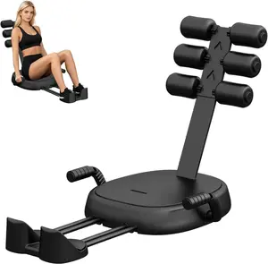 Ab Machine,Ab Workout Equipment,Sit Up Machine & Exercise Equipment,Ab Crunch Machine for Stomach Workout,Ab Core Trainer Abdominal Machine for Home Gym sport Foldable workout Machine Folding,Gym Stuf outdoorfun