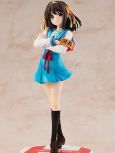 The Intuition of Haruhi Suzumiya Light Novel Edition KD Colle 1:7 Scale Statue Collectible Figure in Blue Uniform
