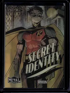 2025 Skybox Metal Universe Batman #SI-8 Robin Secret Identity
