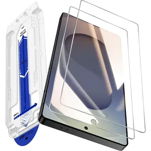 2 Pack for Samsung Galaxy S25 Ultra Screen Protector, Auto Alignment, Easy Installation, Dust Free for S25 Ultra Screen Protector Tempered Glass, Fingerprint Support/Case Friendly