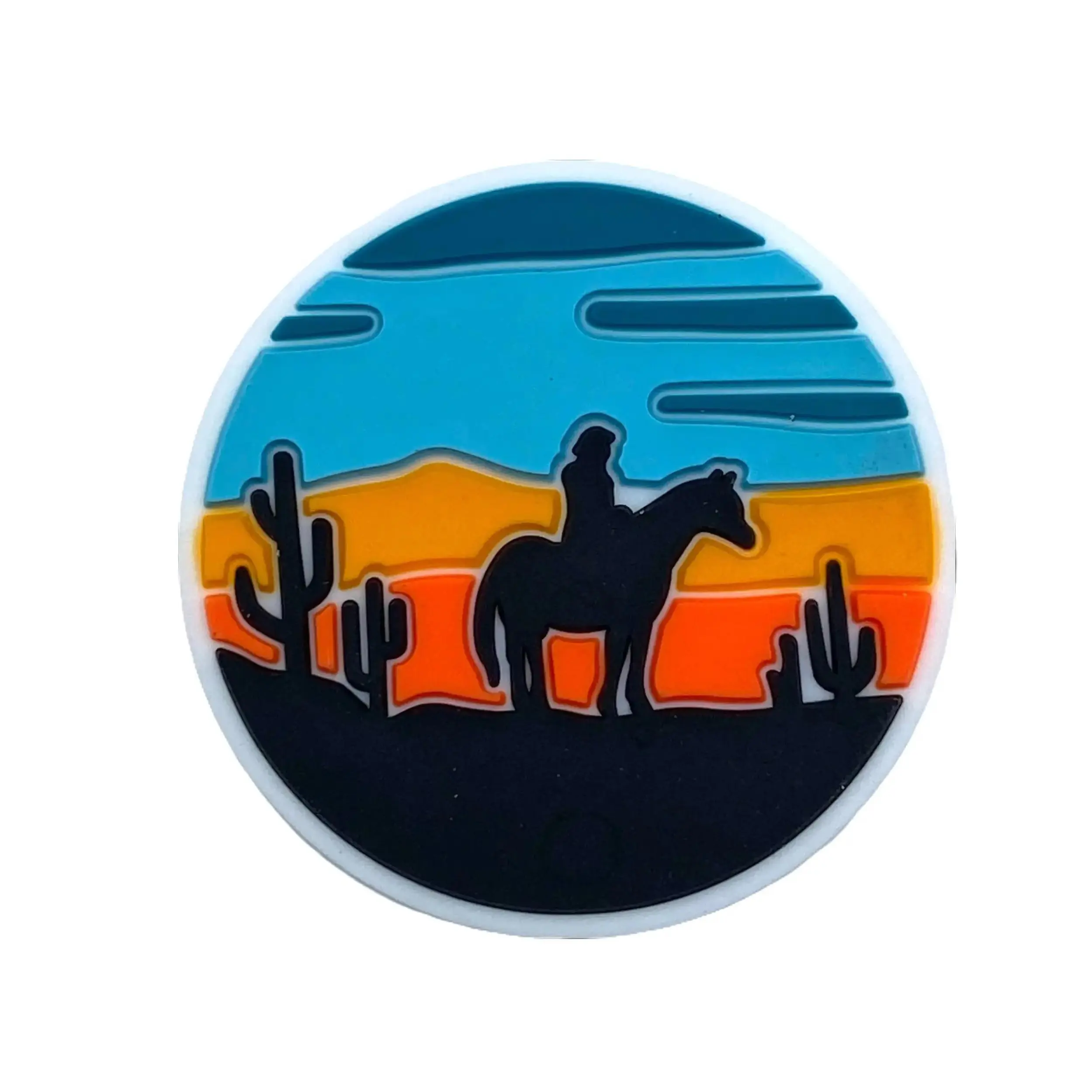 1pc Howdy Cowboy Focal Beads | Cowgirl Western Theme Bead for Pens Etc