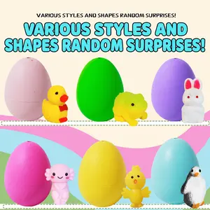 Magic Unicorn Hatching Egg, Water Growing Surprise Egg Toy for Kids Easter Party Favors Gifts