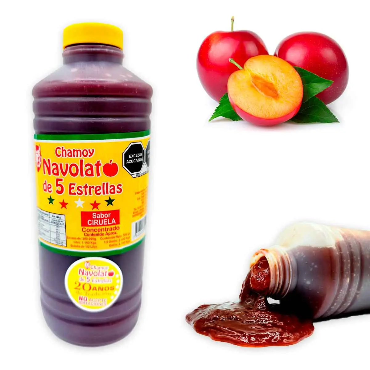 Navolato Chamoy-Ciruela Sauce 1 ltr Navolato Chamoy-Ciruela Sauce 1 ltr