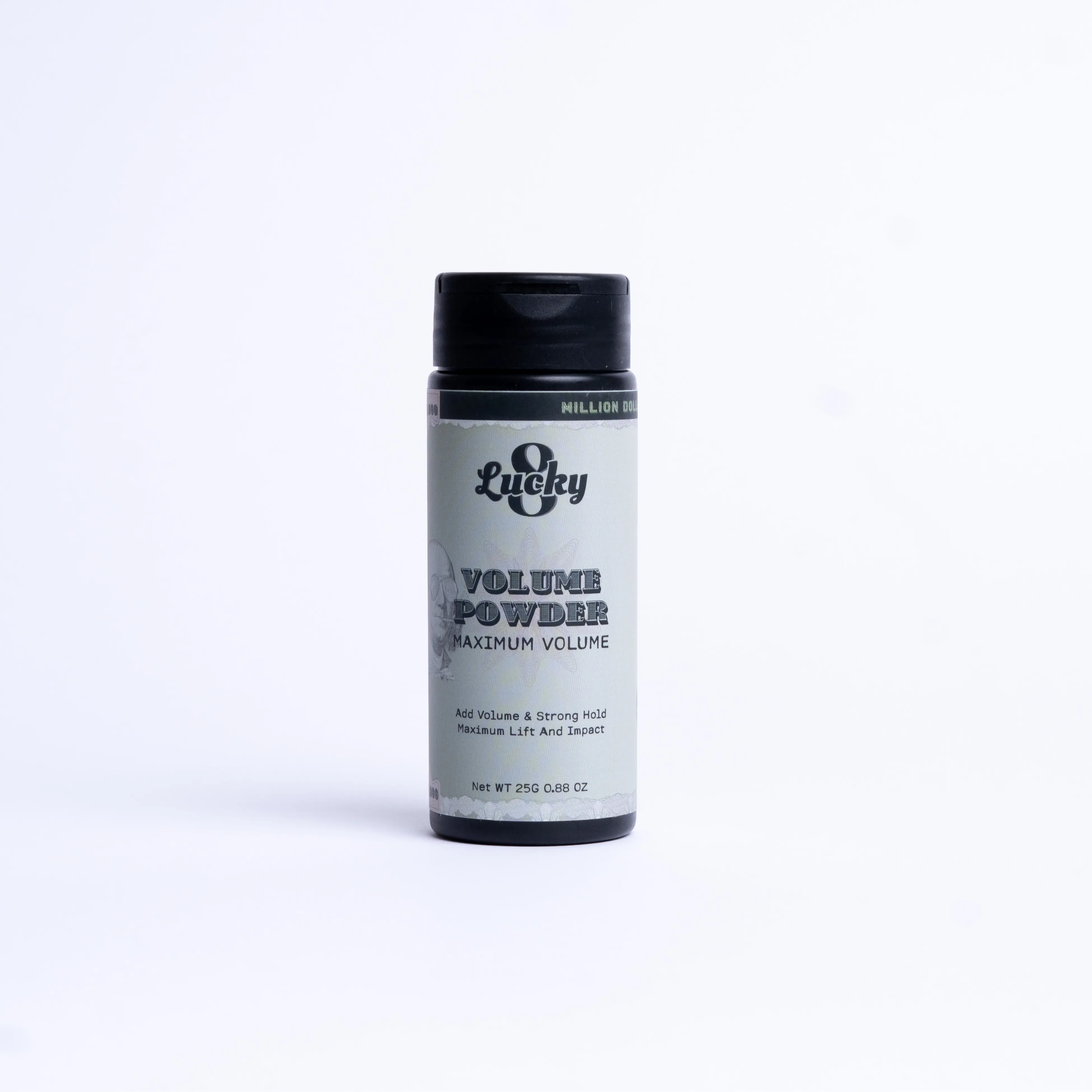 Lucky 8 Volumizing Hair Powder - Instant Volume & Strong Hold, Matte Finish, Lightweight & Residue-Free, Perfect for Everyday Use, 25g