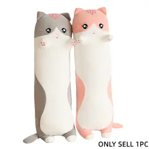 Cute Long Eyelash Cat Plush Pillow, Starry Eyes Heart Nose Design, Perfect Valentine's Day Gift for Girlfriend, Wedding Decor, Birthday Present